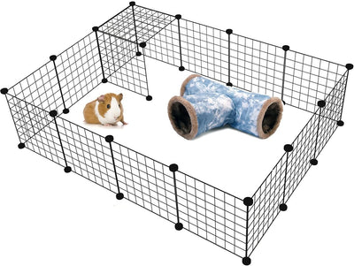 LeerKing Kaninchen Tunnel Meerschweinchen Röhren Kuscheltunnel waschbar Kuschelhöhle Spielzeug für R