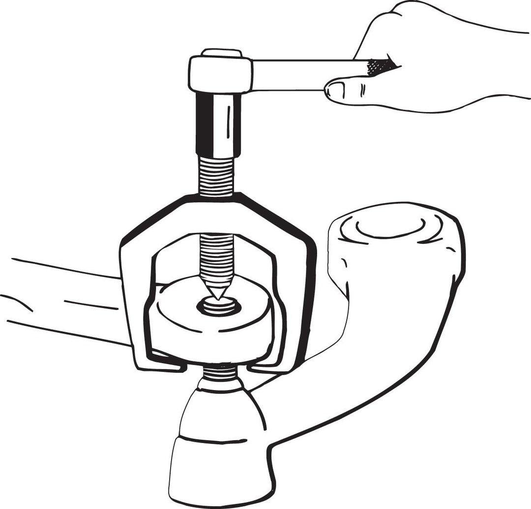 Lisle 41970 Heavy Duty Pitman Arm Puller for Ford Schwerlast-Abzieher für Lenkhilfen, Schwerlast-Abz