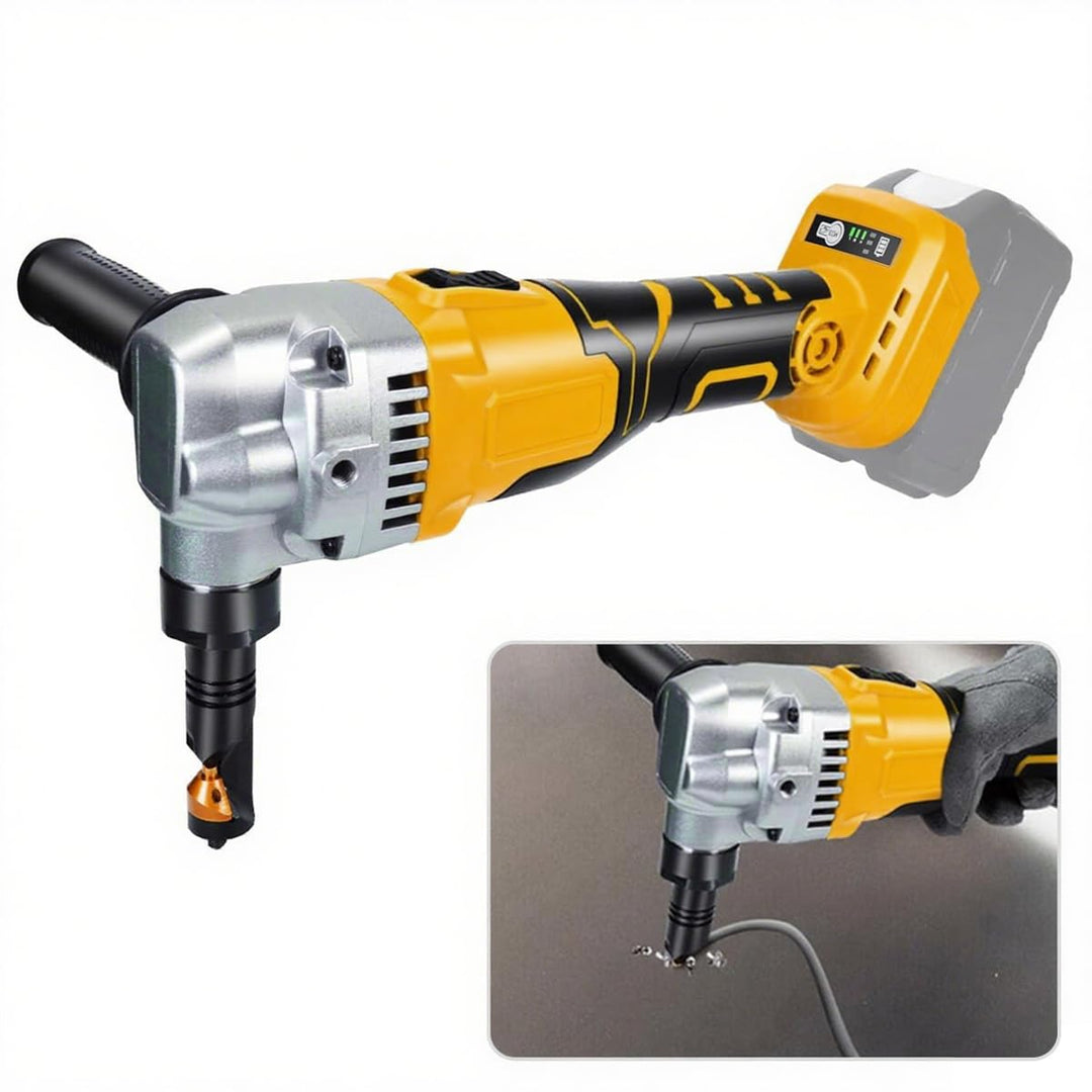 Kabelloser Blechknabber, Kompatibel mit DeWalt 20 V Akku, 3 Geschwindigkeiten Einstellbar Knabber, 3