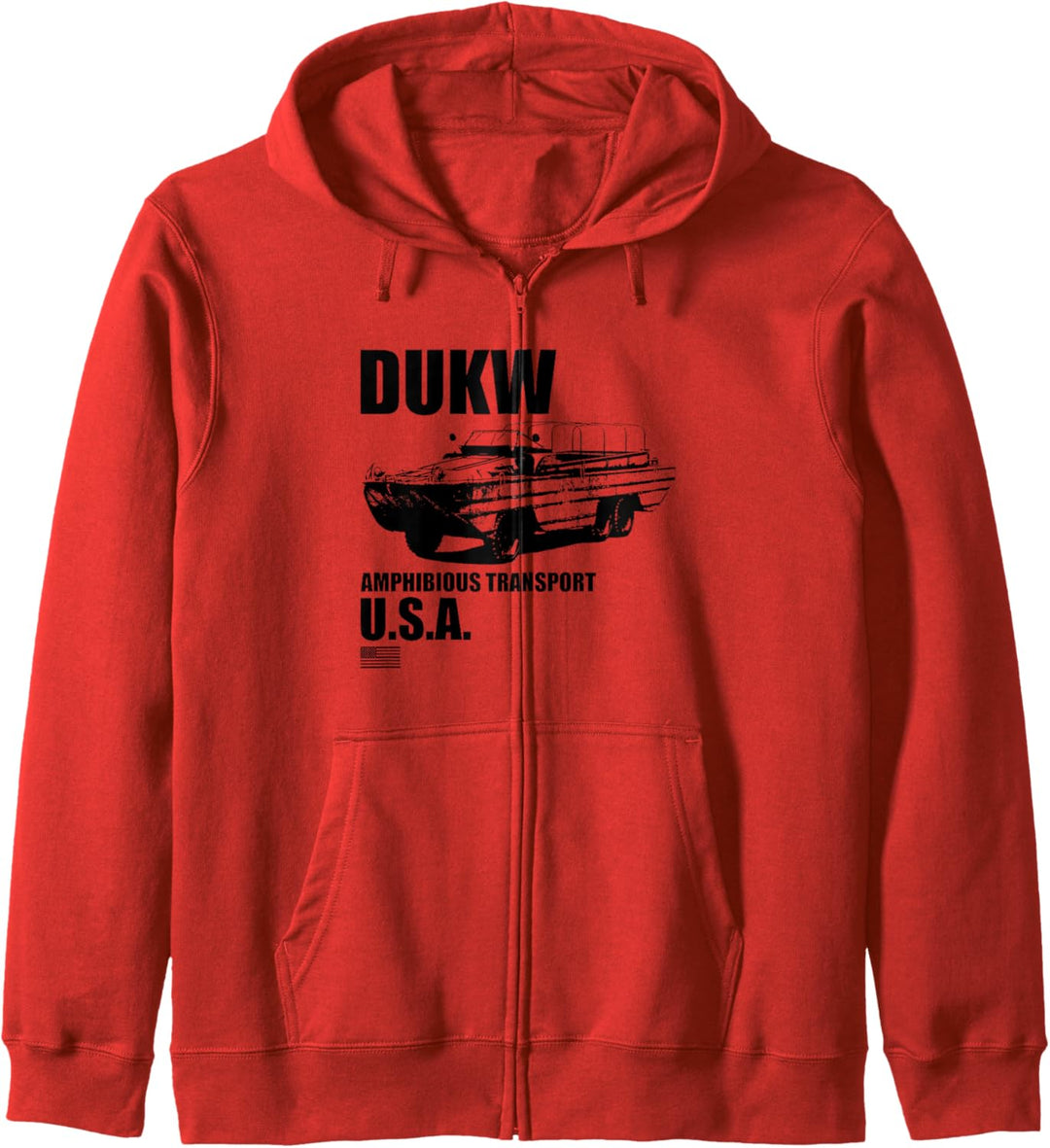 DUKW Amphibientransport Kapuzenjacke
