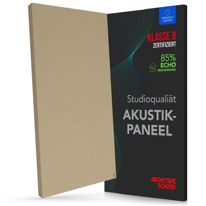 Addictive Sound Schalldämmung Wand 100x50x6 cm Premium - Akustikpaneele Wand - Schallabsorber Bild -