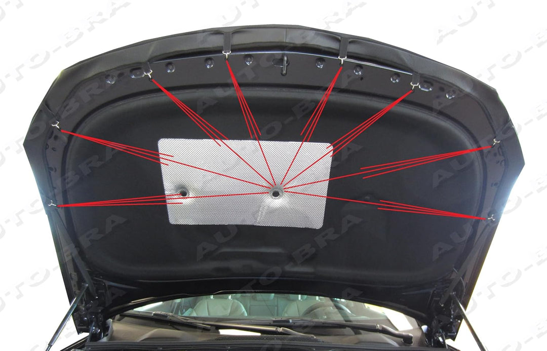 AB3-00389 AUTO-BRA Bonnet BRA kompatibel mit Opel Insignia B seit 2017 Haubenbra Steinschlagschutz T