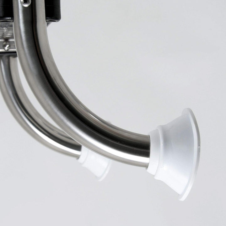 Zelsius V2A Edelstahl Poolleiter mit 4 Stufen | 50,2 x 36,5 x 183 cm - Silber | mit Rutschsicherung