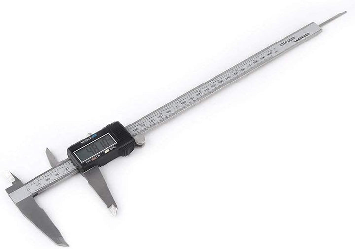300mm Digital Messschieber Zoll/Bruchstücke/Millimeter Umwandlung 0-12 Zoll Schieblehre Edelstahl Kö