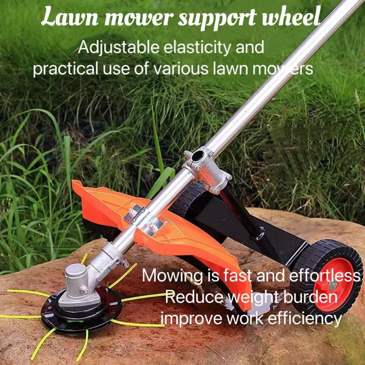 Rasentrimmer-Räder, verstellbare Stützräder für Trimmer, universelles Garten-Rasentrimmer-Zubehör, g