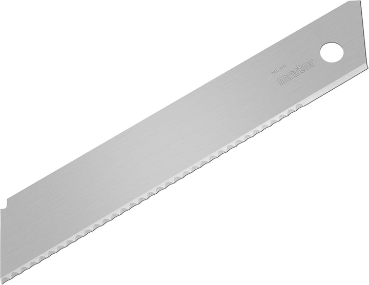 MARTOR 10 x Styroporklinge, Ersatzklingen Cuttermesser, Sicherheitsmesser, 17,7 mm, Wellenschliff, S
