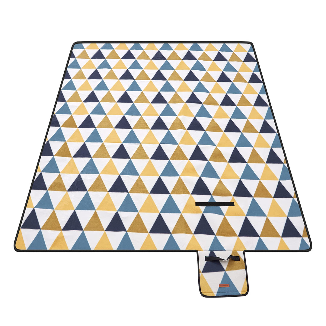 SONGMICS Picknickdecke, 200 x 150 cm, gross, Campingdecke, für Park, Garten, Strand, wasserdicht, fa