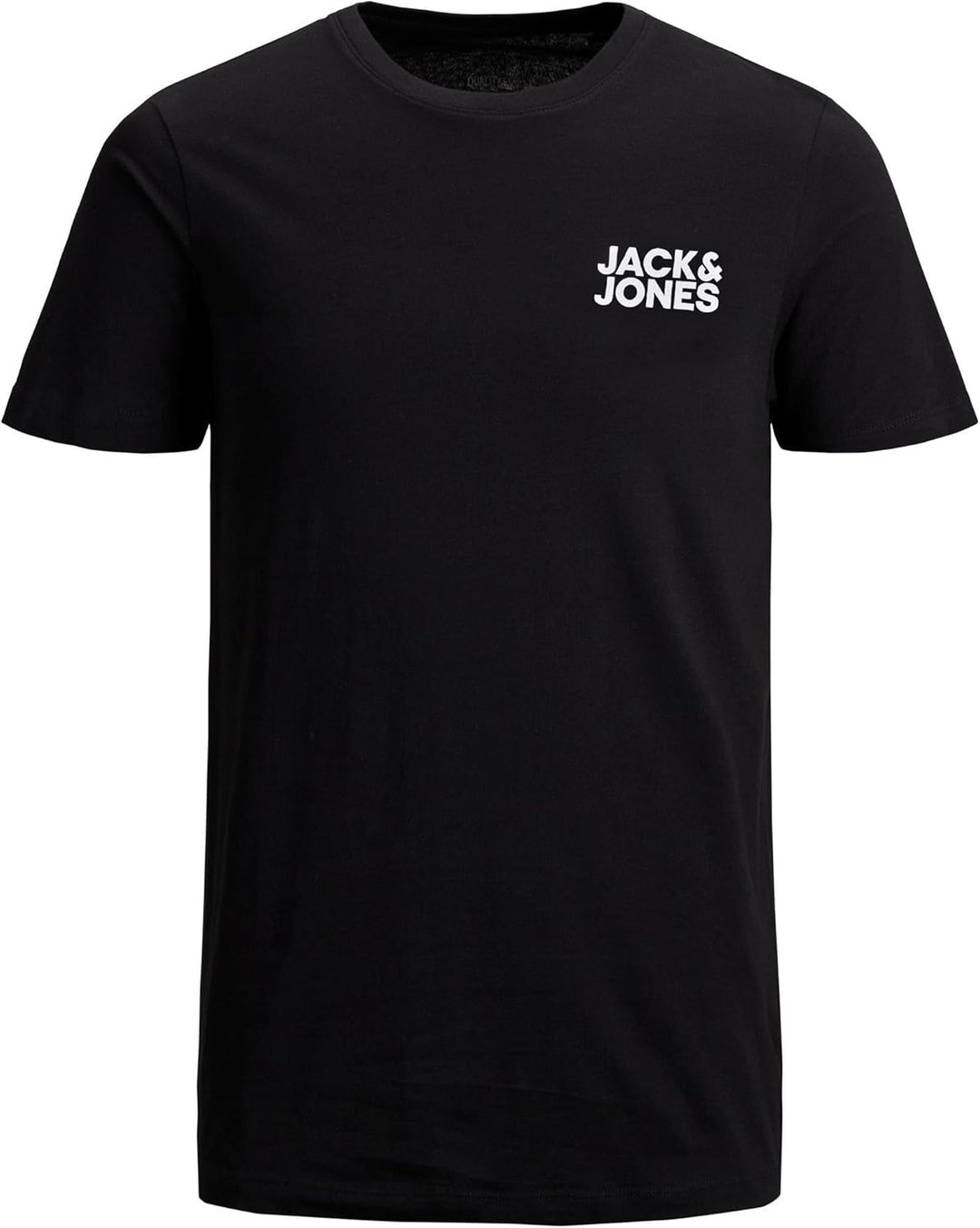 JACK & JONES Herren T-Shirt 3er Pack – Baumwolle, Rundhals, Kurzarm, mit Print – Bequeme Freizeitshi