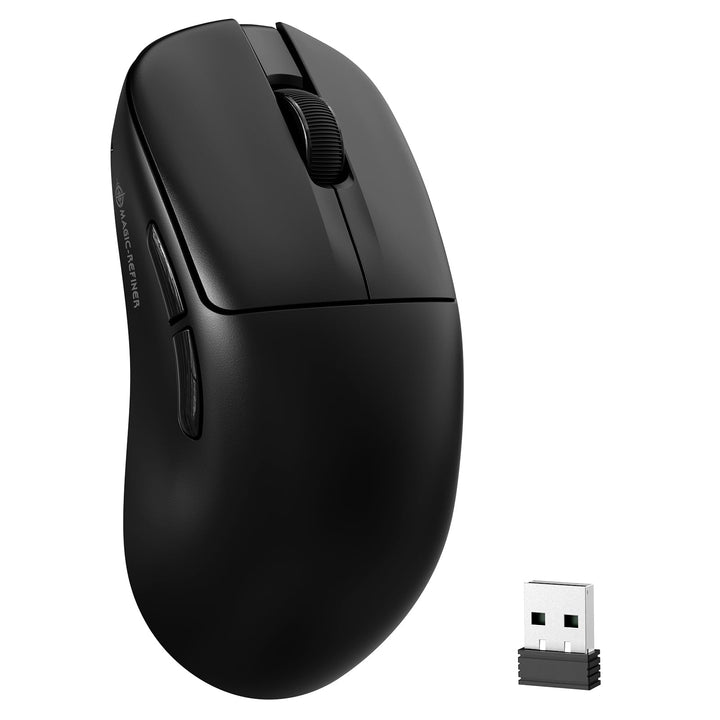 ZIYOU LANG×MAGIC-REFINER AJ199 Kabellose Gaming Maus Leicht, 49g Tri-Modus 2.4G/BT/Kabel, PixArt PAW