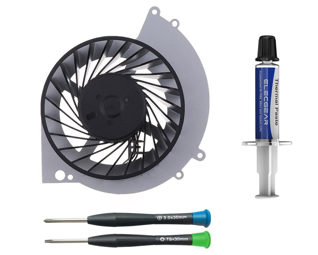 ElecGear Replacement CPU Lüfter für PS4 CUH-1xxx – Intern Reparatur Ersatzkühler Ventilator Kühler C