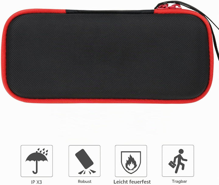 co2CREA Hart Reise Schutz Hülle Etui Tasche für TASCAM Portacaputre X8 Portabler Spur High Resolutio
