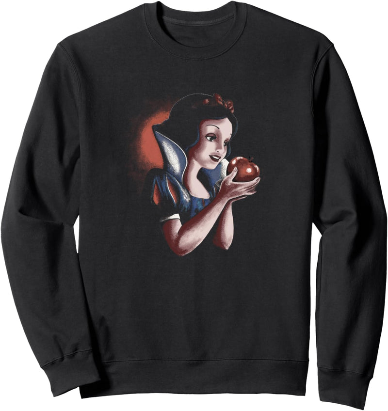 Disney Snow White Distressed Apple Portrait Sweatshirt