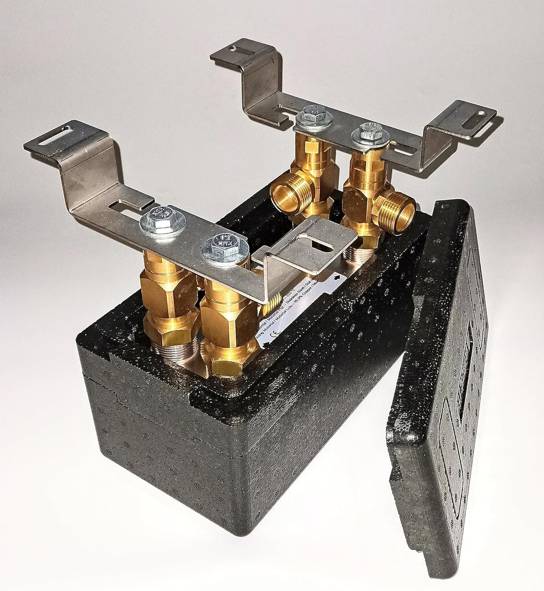 Edelstahl Plattenwärmetauscher Nordic Tec Ba-16-32 Wärmetauscher 32 Platten 130kW 1” mit Isolierung