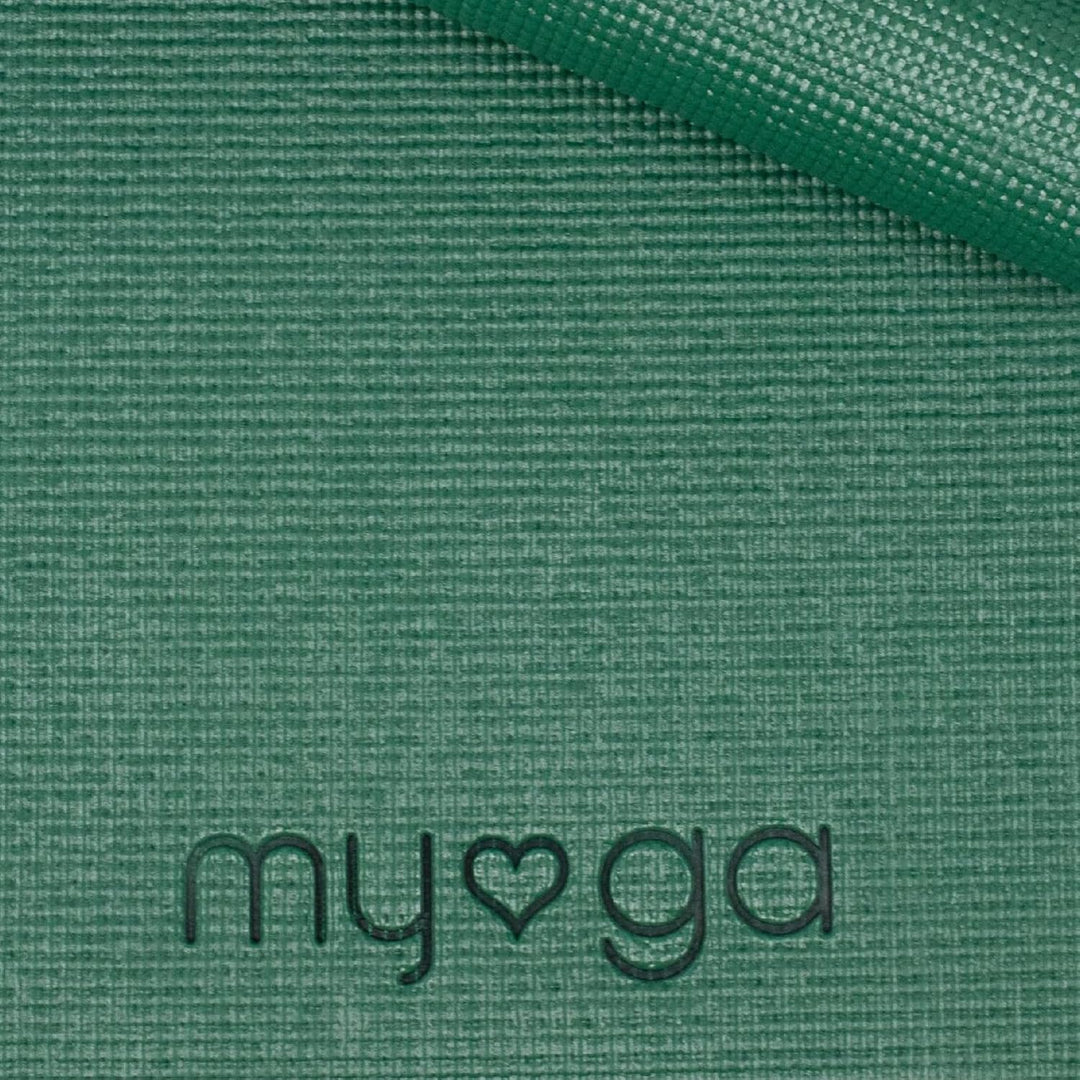 Myga Einsteiger-Yogamatte | Rutschfest & Leicht zu tragen – 4 mm Dicke | Ideal für Yoga, Pilates, Me