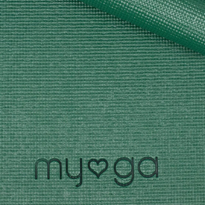 Myga Einsteiger-Yogamatte | Rutschfest & Leicht zu tragen – 4 mm Dicke | Ideal für Yoga, Pilates, Me
