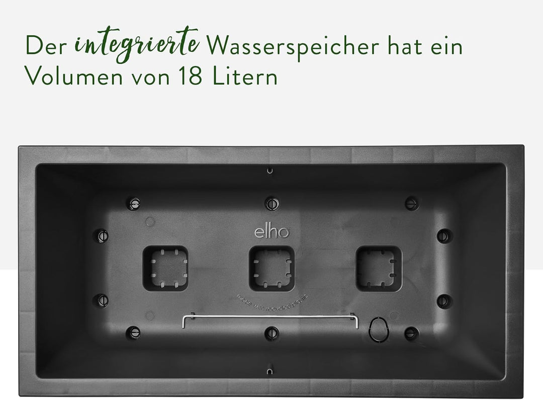 elho Vivo Next Lang 80 - Blumentopf für Innen &amp; Aussen - Pflanzentopf gross Draussen - Ø 78.0 x H 37