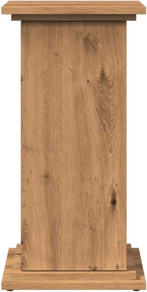 vidaXL Postament mit Stauraum Artisan-Eiche 31x30x60 cm Holzwerkstoff 31 x 30 x 60 cm Eiche Handwerk