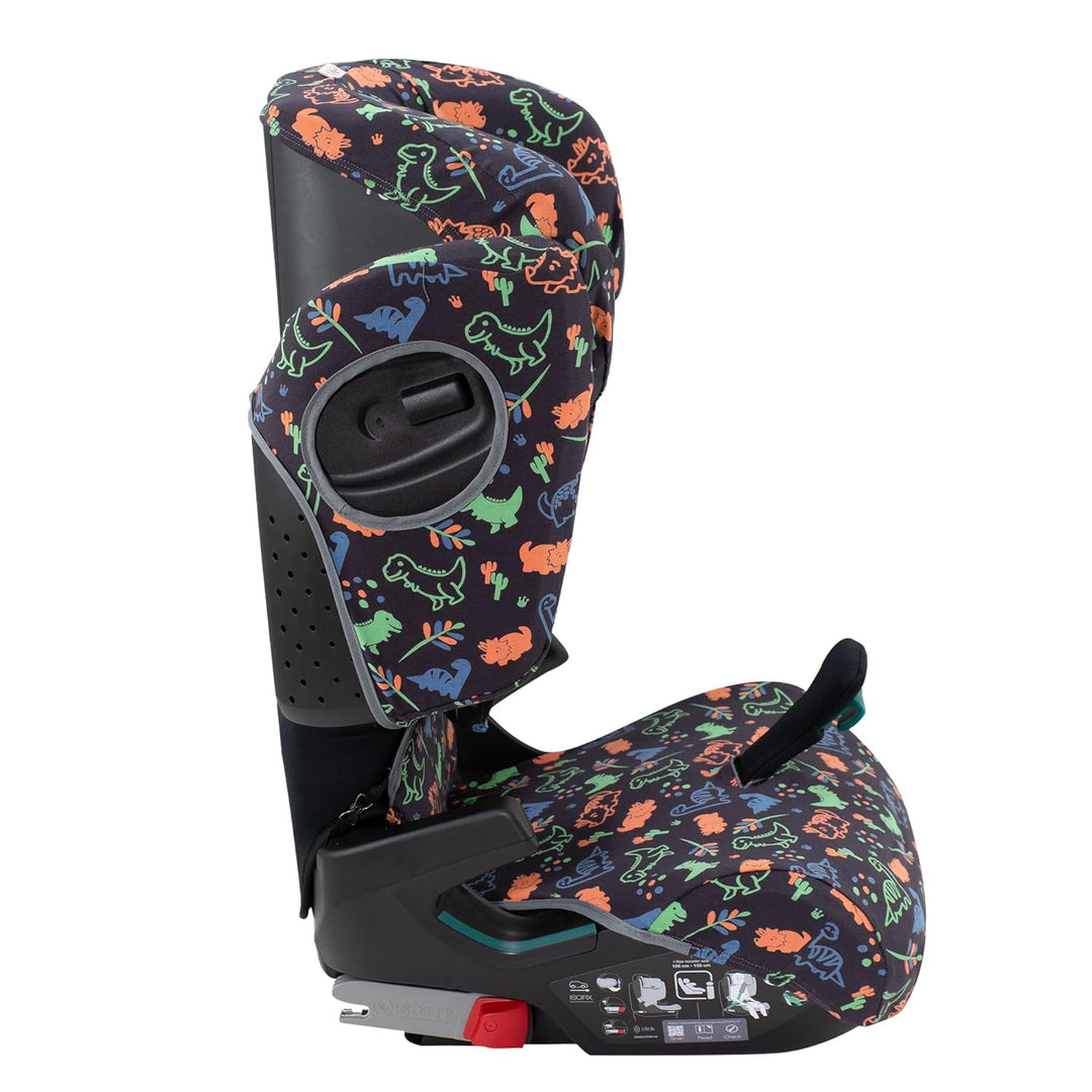 JYOKO KIDS Schutzhülle kompatibel mit Romer Kidfix (Romer Kidfix I-SIZE, Happy Dino)