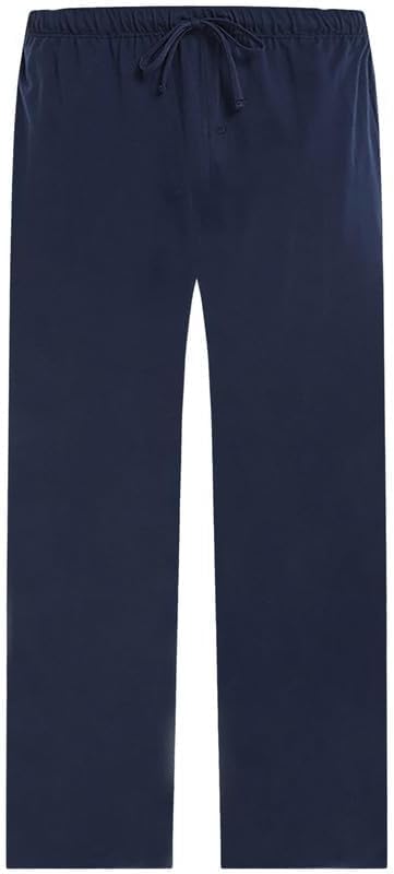 U2SKIIN Pyjamahose Herren lang 100% Baumwolle, Schlafhose Herren Schlafanzughose lang Pyjama Hose Sc