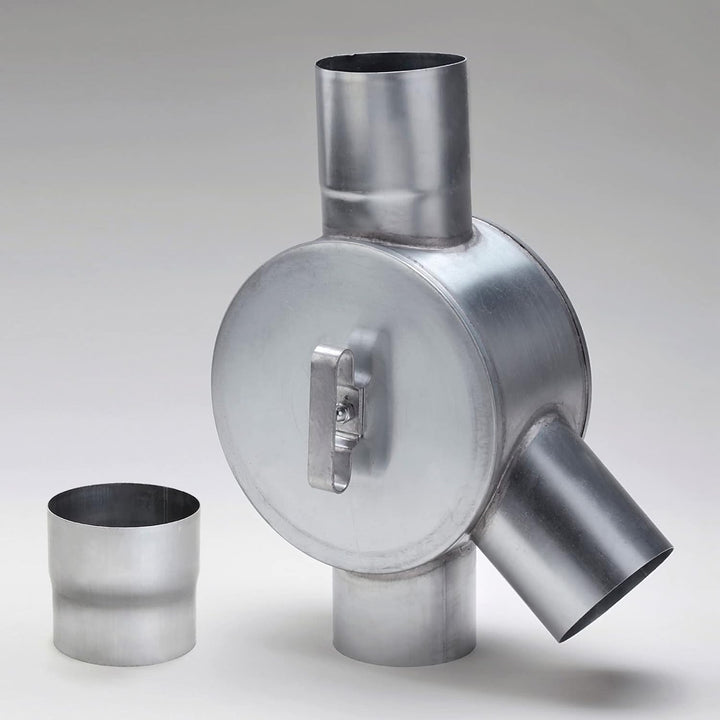 Florantia Wasserverteiler Wasserweiche Zink DN 100 inkl. Adapter
