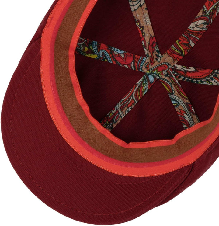 LIERYS Uni Cotton Flatcap - Klassische Form - Schiebermütze mit Stretchfutterband - Herren - Frühjah