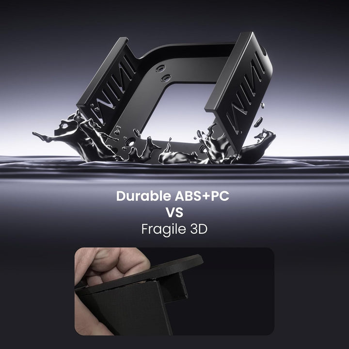 Fasgear ABS Plastik VESA Halterung für Mac-mini M4 /Pro 2024,Halterung Unter Schreibtisch ohne Bohre