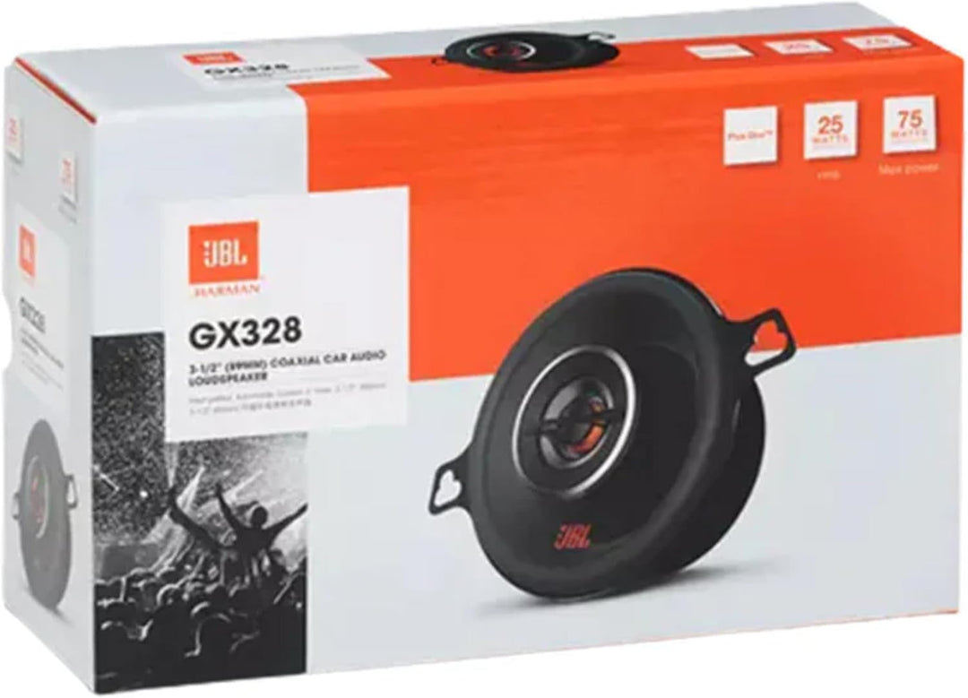 JBL GX328 Koaxial-Auto-Audio-Lautsprecher, 8,9 cm, Black