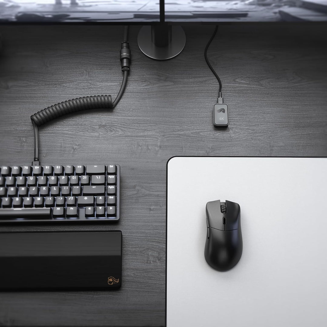 GLORIOUS Gaming Model D 2 PRO 4K/8K Wireless Gaming Mouse – 2,4 GHz drahtlos, 4K/8K-Abruf, 100 Mio.