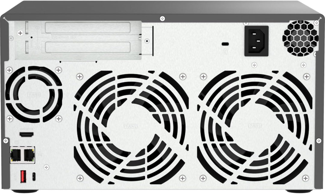 QNAP TVS-h874 NAS Tower Eingebauter Ethernet-Anschluss Schwarz