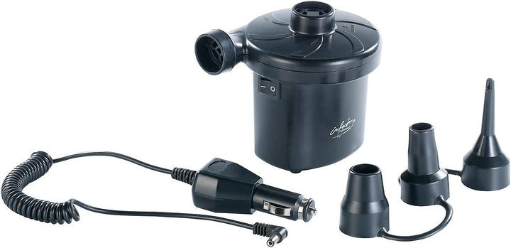 infactory aufladbare Akku Pumpe: Kompakte Akku-Luftpumpe zum bequemen Auf- und Abpumpen (Elektrische