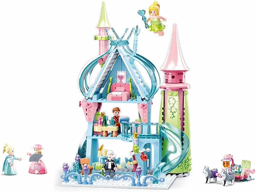 Sluban M38-B0898 of Winter – Fairy Tale Castle, 447 Stück, Mehrfarbig