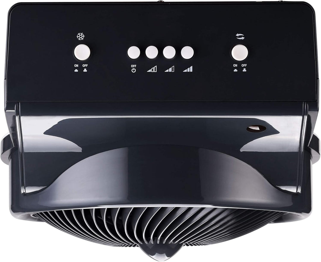 Syntrox Germany 4 in 1 Luftkühler Luftbefeuchter Lufterfrischer und Ventilator AC-95W-B 8L Black