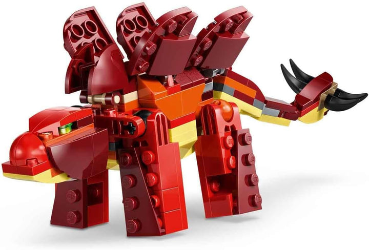 LEGO Creator 3-in-1-Set Wilder Dinosaurier - Dino Spielzeug für Kinder - Dinosaurier Modellbau Bause