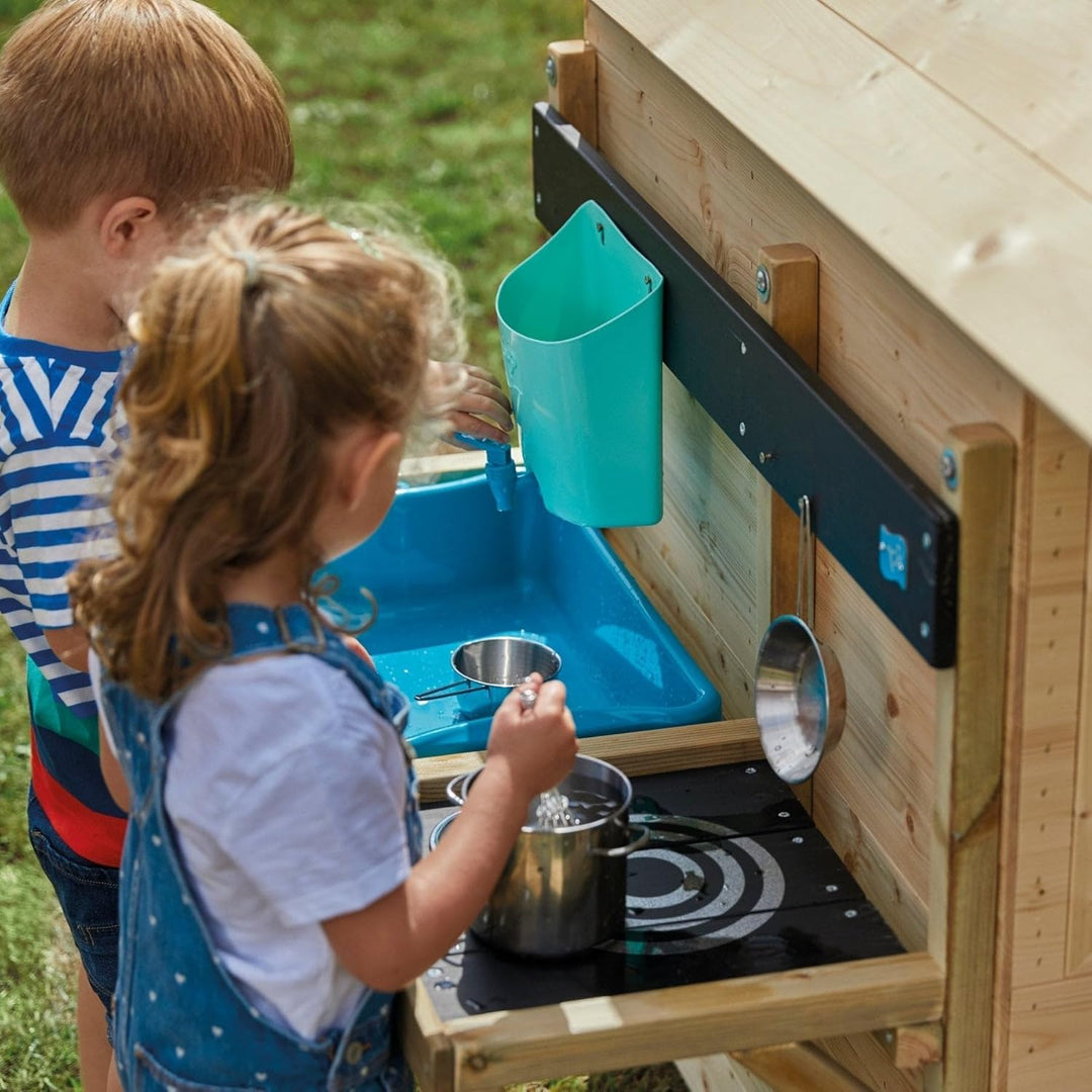TP Toys 297 Kitchen Holz Deluxe Mud Küche Spielhaus Zubehör, grün, 36 x 81 x 56 cm Einzelbett, Einze