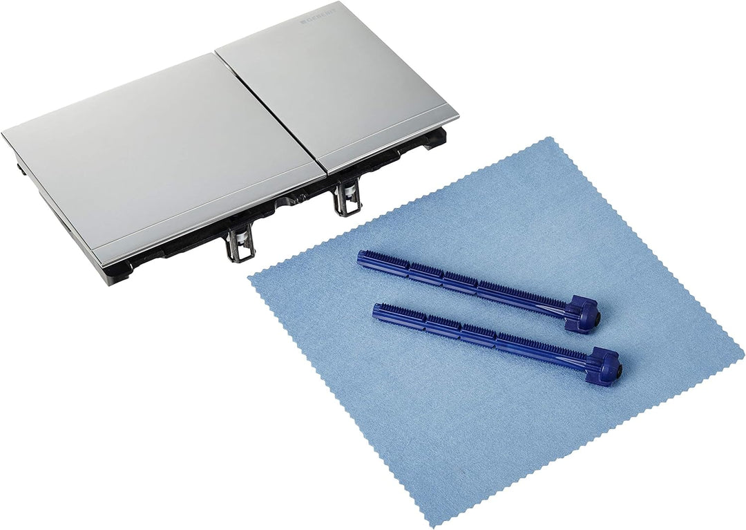 GEBERIT 115796GH1 Abdeckplatte SIGMA 60 115.796.GH.1 für Spülkasten Unterputz 320, 2-Mengenspülung,