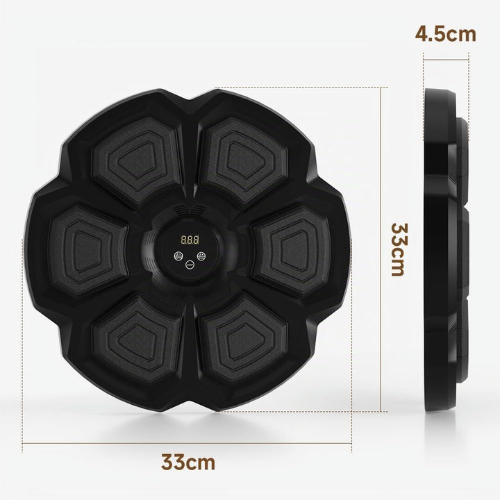 Topteng Bluetooth Music Boxing Machine mit 9 Geschwindigkeitsmodi und Zählmodus, Reaktionstraining,