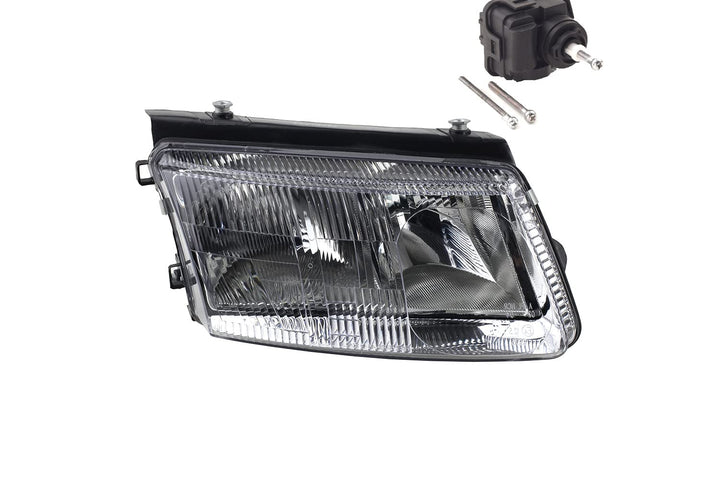 Johns, Scheinwerfer passend für VW Passat 97 3B 96-00 FF H7 H1 Rechts inklu. Stellmotor