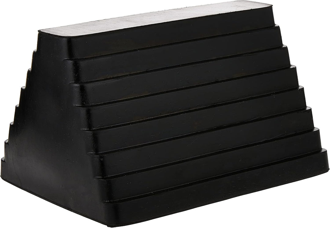 MaxxHaul 70073 Unterlegkeil aus Vollgummi, robust, mit Ringschraube, 1 Stück MaxxHaul 70073- 10" x 8