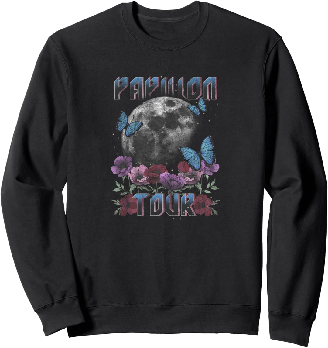 Papillon Tour Butterflies & Moon Sweatshirt