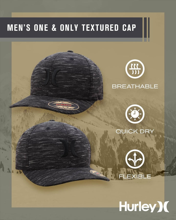 Hurley Damen Baseballkappe M One and Only Hat L-XL Schwarz, L-XL Schwarz