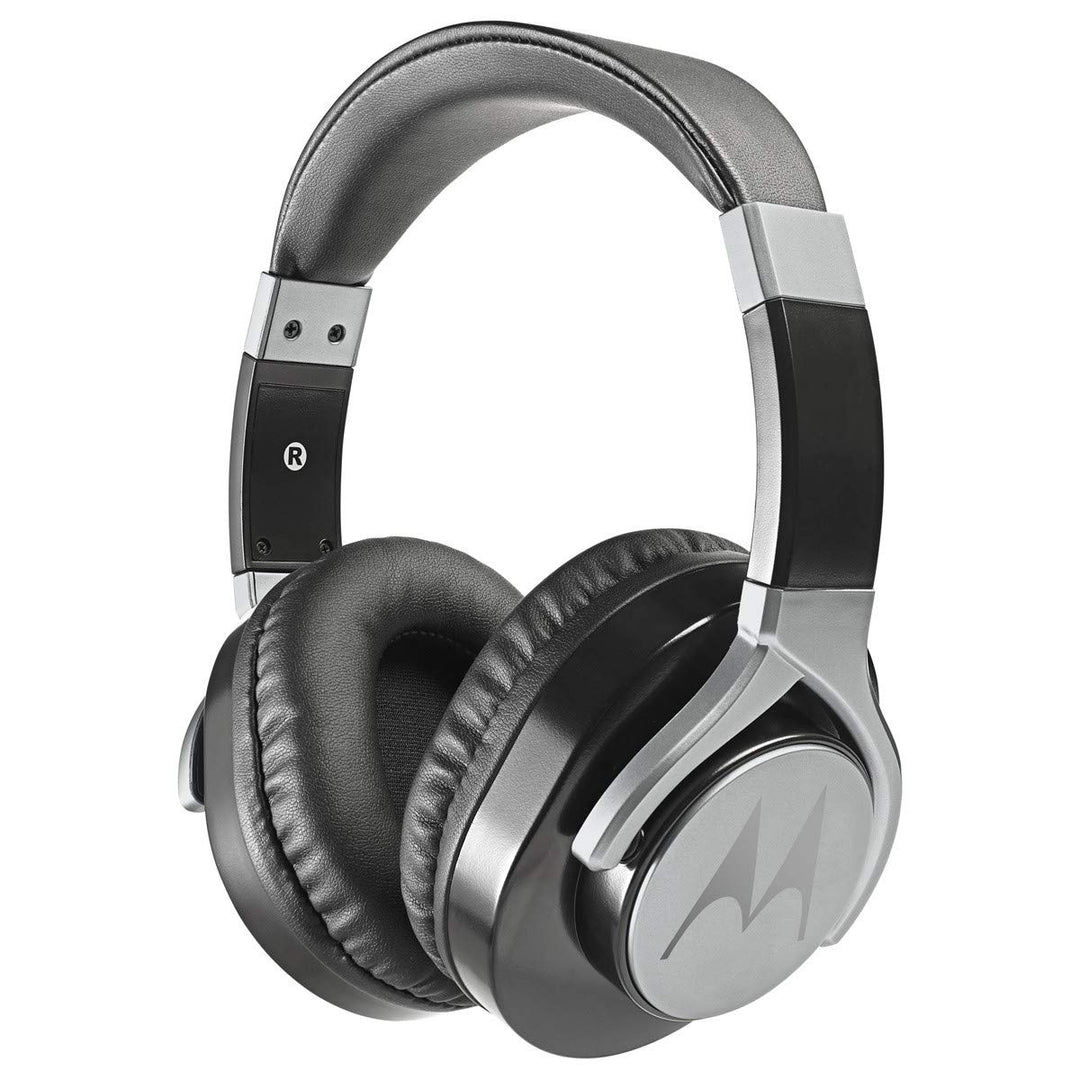 Motorola Lifestyle Pulse Max, Kabelgebundener On-Ear Kopfhörer, Klappbarer Stereo-Kopfhörer mit Frei