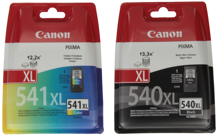 Canon PG540XL-CL541XL Druckkopf, Schwarz, XL schwarz,magenta,cyan,yellow XL PG540XL, schwarz,magenta