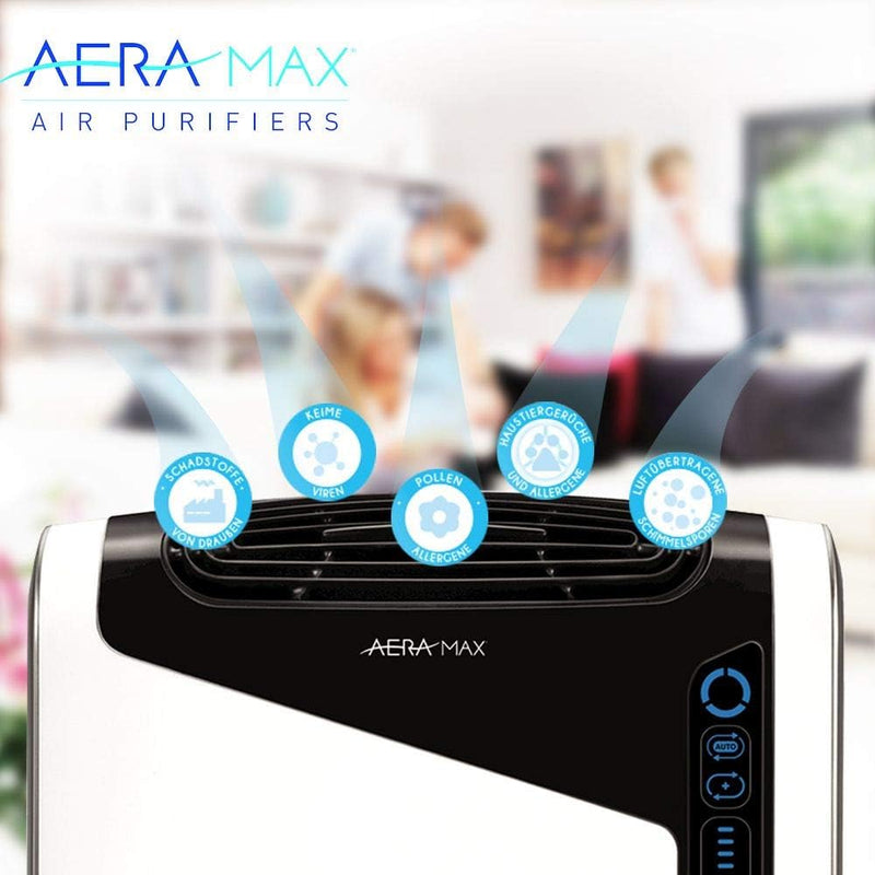 Fellowes HEPA Luftreiniger AeraMax DX95 für 28-42qm, 3-5 Luftwechsel/Std., True HEPA und Kohlefilter