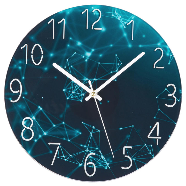 ACCSHINE Wanduhr Ohne TickgeräUsche Lautlos Modern 30cm Quarz Gross Batterie Betriebene Wanduhr Einf