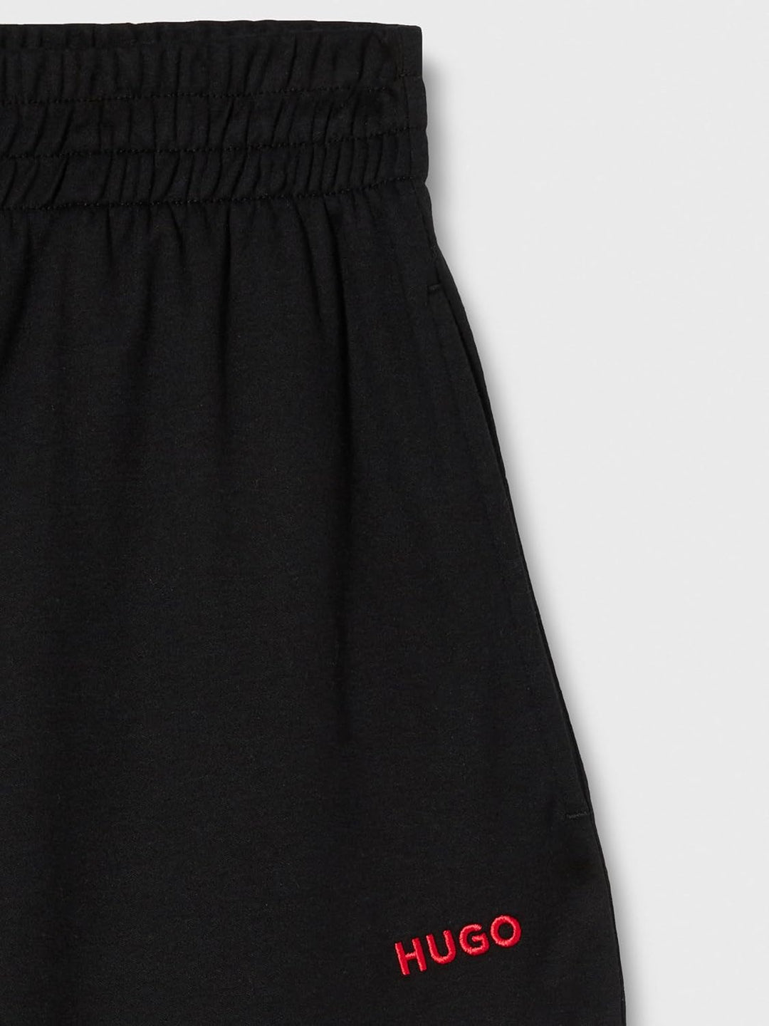 HUGO Damen Swirly Loungewear Pant M Black1, M Black1