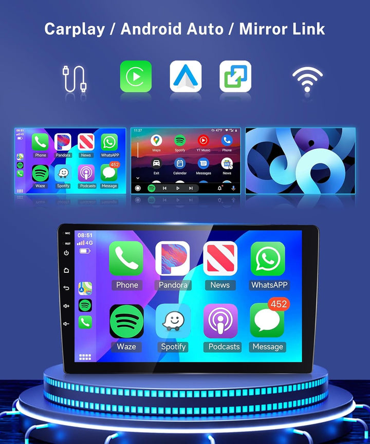 6G+128G 8 Core Wireless Carplay Android Autoradio 2 Din für Mercedes Benz ML GL W164 ML350 ML500 GL3