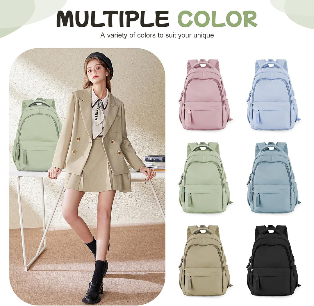 Schulrucksack Mädchen Jungen Rucksack Schule Teenager,Wasserdicht Rucksack School Bag,Schulranzen La