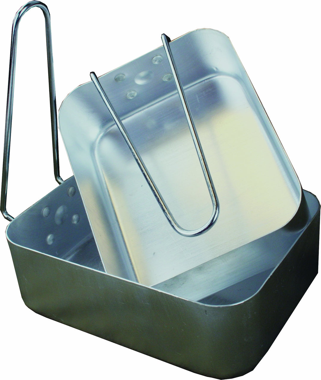 Highlander 1,5 l & 1,3 l Camping Aluminium Mess Dosen silber Einheitsgrösse, silber Einheitsgrösse