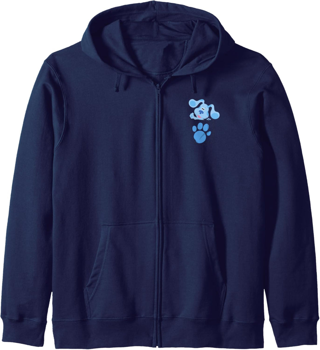 Blue's Clues & You Blue Faux Pocket Kapuzenjacke