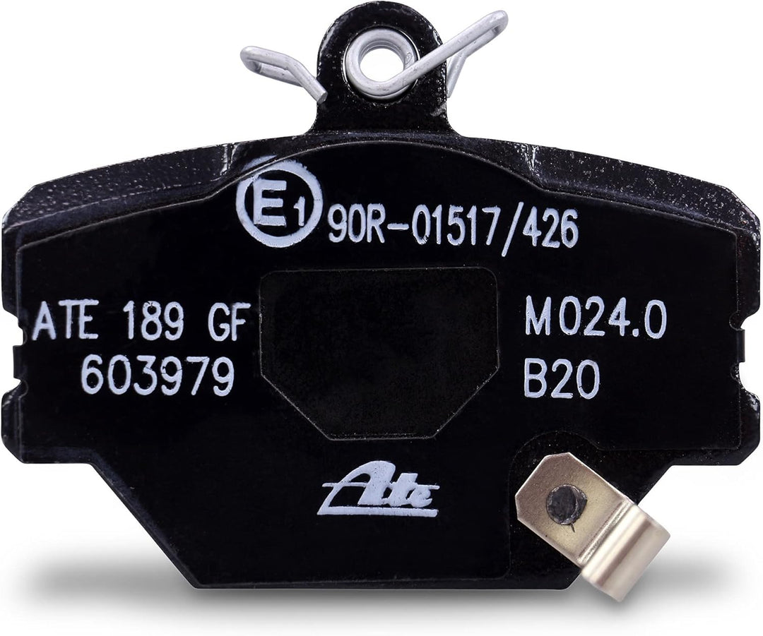 ATE Bremsenset Vorderachse inkl. Bremsscheiben vorne Ø 280 mm voll und Bremsbeläge vorne Kompatibel